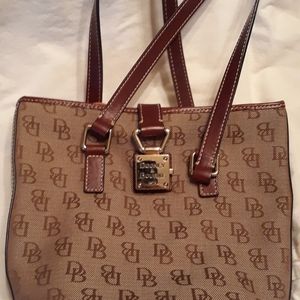 Authentic Dooney and Bourke hobo bag